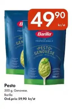 Snabbgross BARILLA Pesto erbjuda