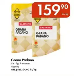 Snabbgross GASTRINO Grana padano erbjuda