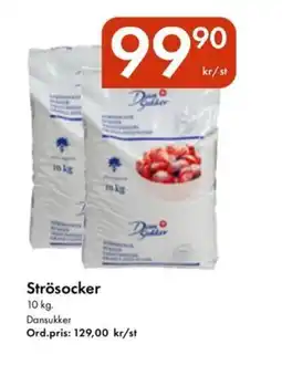 Snabbgross DANSUKKER Strösocker erbjuda