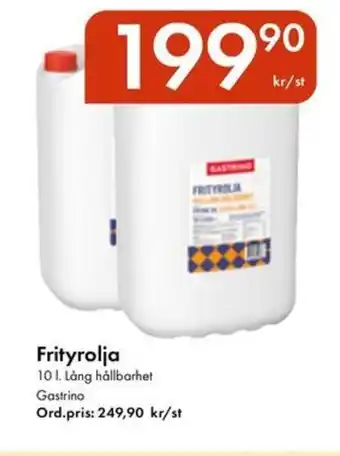 Snabbgross GASTRINO Frityrolja erbjuda