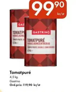 Snabbgross GASTRINO Tomatpuré erbjuda