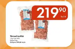 Snabbgross Tärnad tonfisk erbjuda