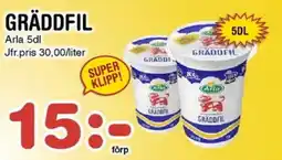 Nya Pulsen ARLA Gräddfil erbjuda