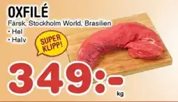 Nya Pulsen Oxfilé erbjuda