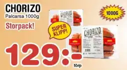 Nya Pulsen Chorizo erbjuda