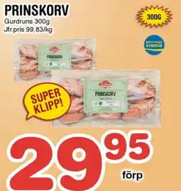 Nya Pulsen GUDRUNS Prinskorv erbjuda