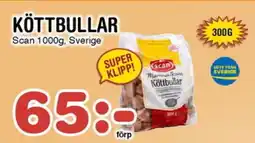 Nya Pulsen SCAN Köttbullar erbjuda