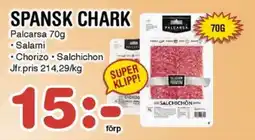 Nya Pulsen PALCARSA Spansk chark erbjuda