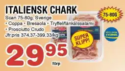 Nya Pulsen SCAN Italiensk chark erbjuda