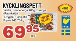 Nya Pulsen Kycklingspett erbjuda