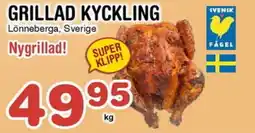 Nya Pulsen Grillad kyckling erbjuda