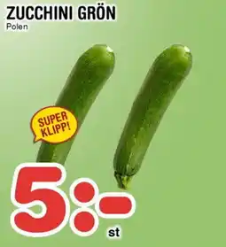 Nya Pulsen Zucchini grön erbjuda