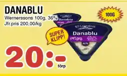 Nya Pulsen WERNERSSONS Danablu erbjuda