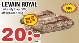 Nya Pulsen Levain royal erbjuda