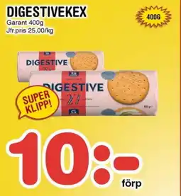 Nya Pulsen GARANT Digestivekex erbjuda
