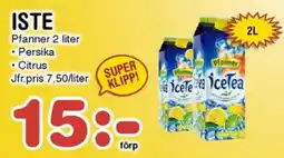 Nya Pulsen PFANNER Iste erbjuda