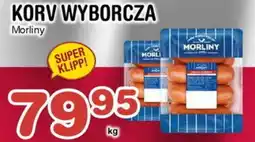Nya Pulsen MORLINY Korv wyborcza erbjuda