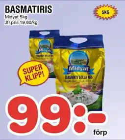 Nya Pulsen MIDYAT Basmatiris erbjuda