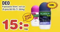 Nya Pulsen PALMOLIVE Deo erbjuda