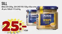 Nya Pulsen ABBA Sill erbjuda