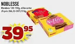 Nya Pulsen MARABOU Noblesse erbjuda