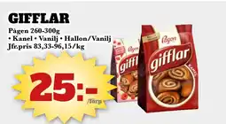 Bonum Matmarknad Pågen Gifflar erbjuda