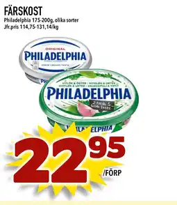 Bonum Matmarknad PHILADELPHIA Färskost erbjuda