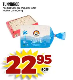 Bonum Matmarknad Tunnbröd erbjuda