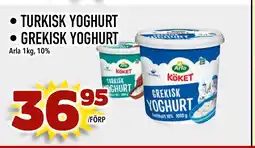 Bonum Matmarknad ARLA Turkisk yoghurt ⚫Grekisk yoghurt erbjuda