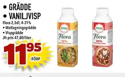 Bonum Matmarknad Grädde • vaniljvisp erbjuda