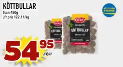 Bonum Matmarknad SCAN Köttbullar erbjuda