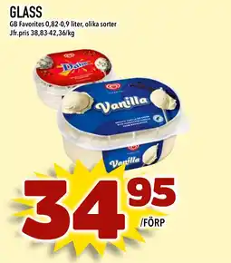 Bonum Matmarknad Glass GB Favorites erbjuda
