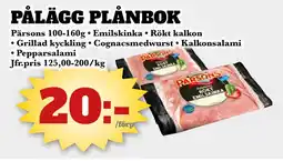 Bonum Matmarknad Pålägg plånbok Pärsons erbjuda