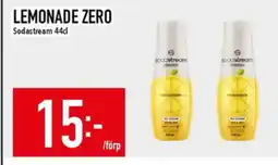Lemonade zero Sodastream