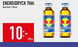 Matdax RED BULL Energidryck thai erbjuda