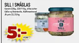 Matdax Sill i småglas Garant erbjuda