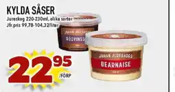Matdax Kylda såser Jureskog erbjuda