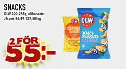 Matdax OLW Snacks erbjuda