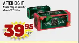 Matdax Nestlé After eight erbjuda