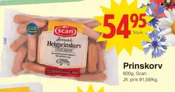 Matöppet SCAN Prinskorv erbjuda