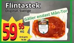 Supergrossen Flintastek erbjuda
