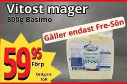Supergrossen Vitost mager erbjuda