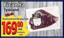 Supergrossen Picanha erbjuda