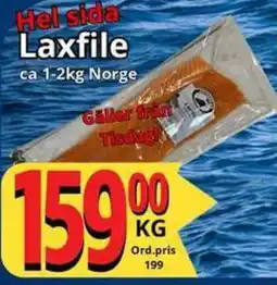 Supergrossen Laxfile erbjuda