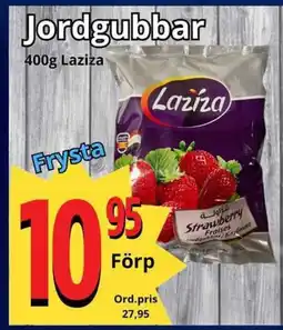 Supergrossen Jordgubbar Laziza erbjuda