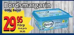 Supergrossen BECEL Bordsmargarin erbjuda