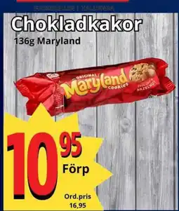 Supergrossen Chokladkakor Maryland erbjuda