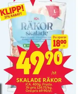 ICA Skalade räkor