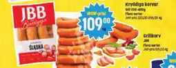 Supergott JBB Grillkorv erbjuda