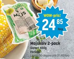 Supergott GARANT Majskolv 2-pack erbjuda